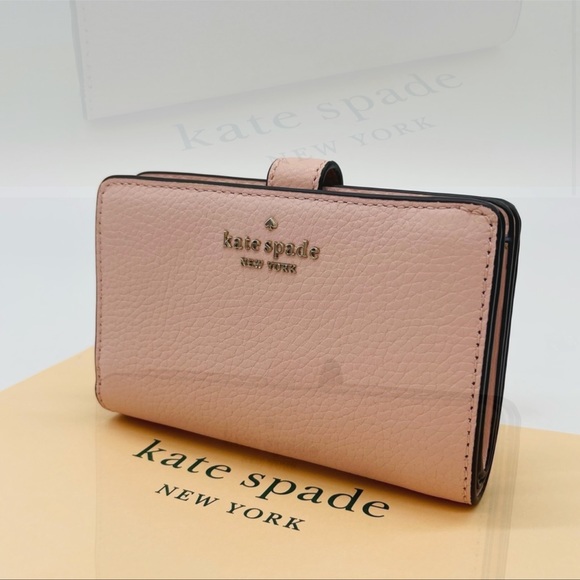 Kate Spade Leila Medium Compact Bifold Wallet Leather - Picture 3 of 8